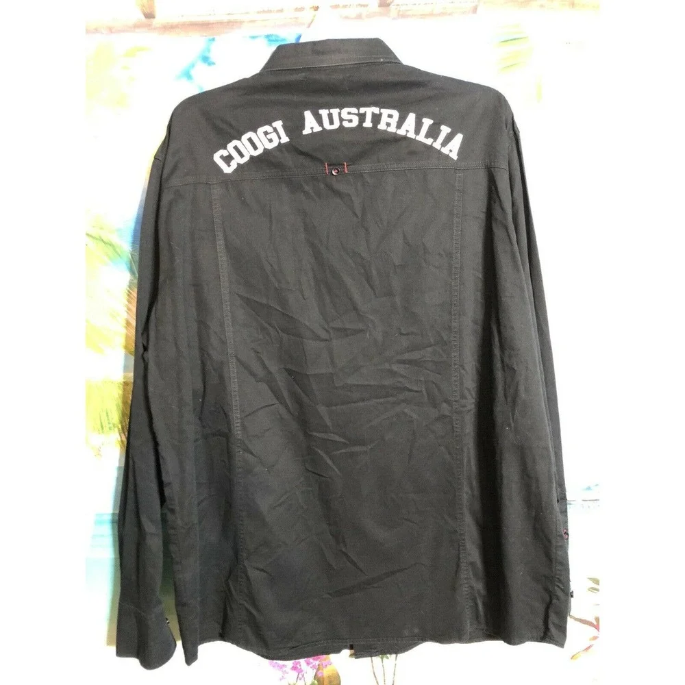 Coogi Australia 69 Sluggers￼ National League 1st Edition Mens RARE Shirt 3XL VTG - Picture 8 of 9